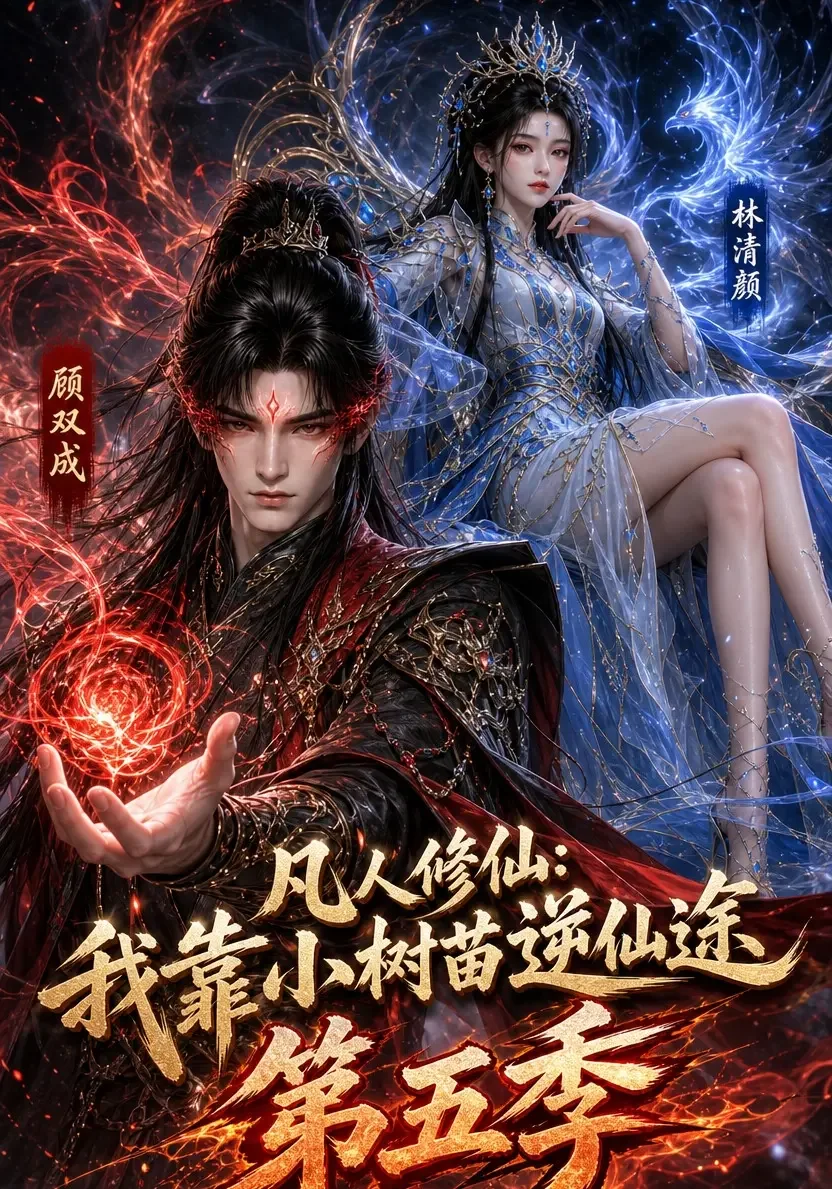 《凡人修仙：我靠小树苗逆仙途第五季》AI漫剧封面